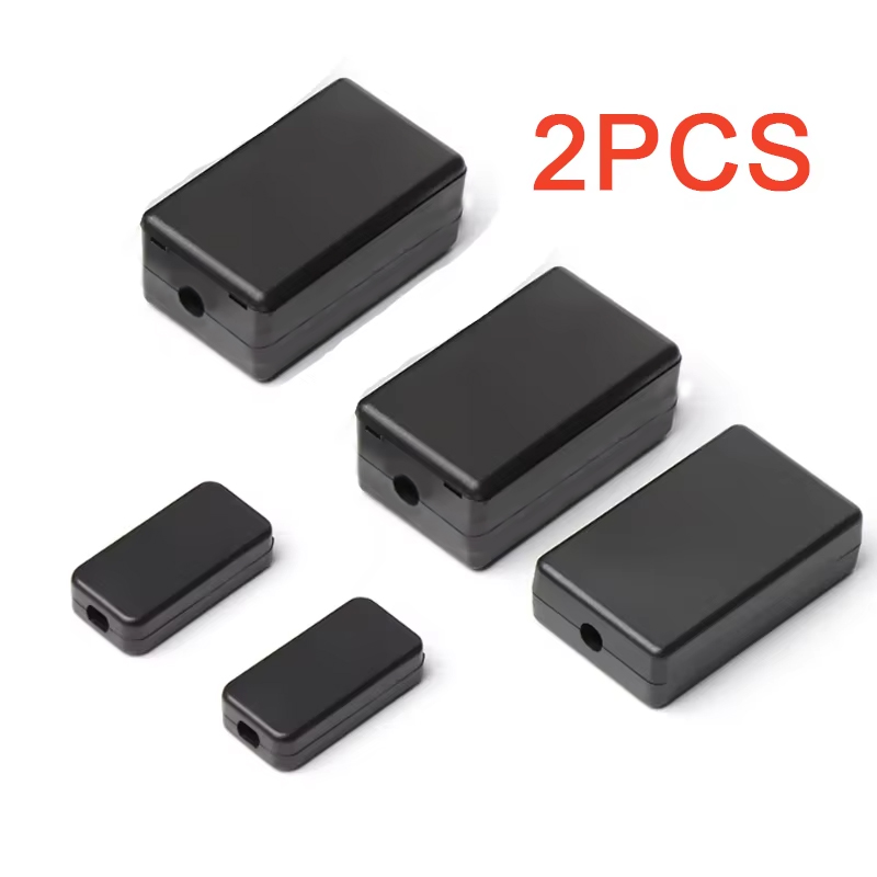 Diy Waterproof Electronics - 2PCS Plastic Waterproof Black Box DIY