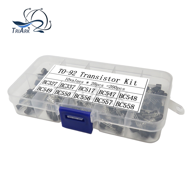 Mosfet Transistor Set - 100/200PCS 10Value TO-92 Transistor Assortment Kit