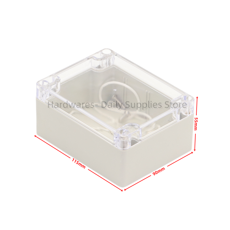 Diy Waterproof Electronics - 1pc 115x90x55mm Waterproof Plastic Enclosure Case