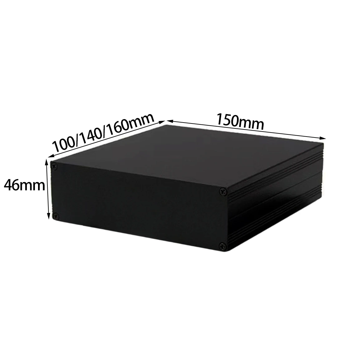 Diy Waterproof Electronics - Aluminum Enclosure 150*46*100/140/160mm Waterproof Split Box