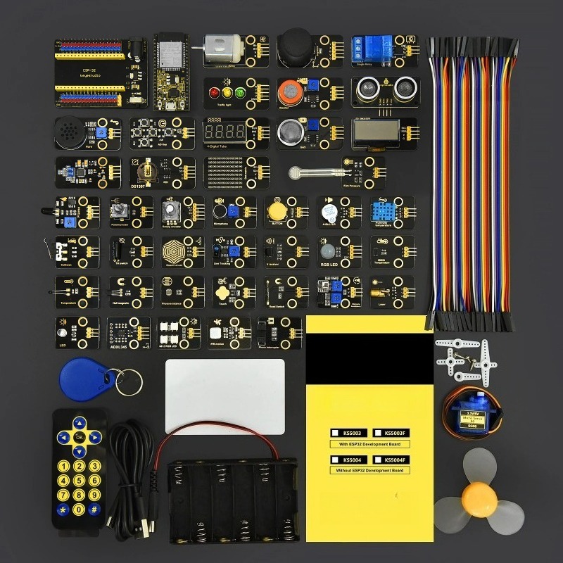 42 in1 ESP32 Sensor Module Kit - Diy Electronics Projects For Adults review and price