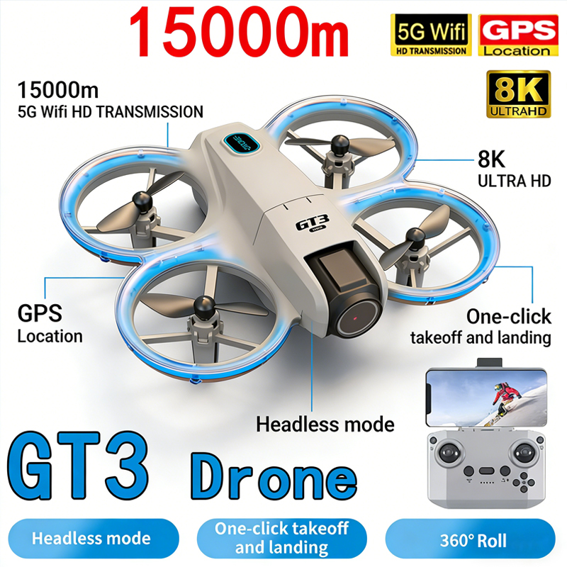 New GT3 MAX Drone 8K HD Aerial - Diy Drone Electronics Kit review and price