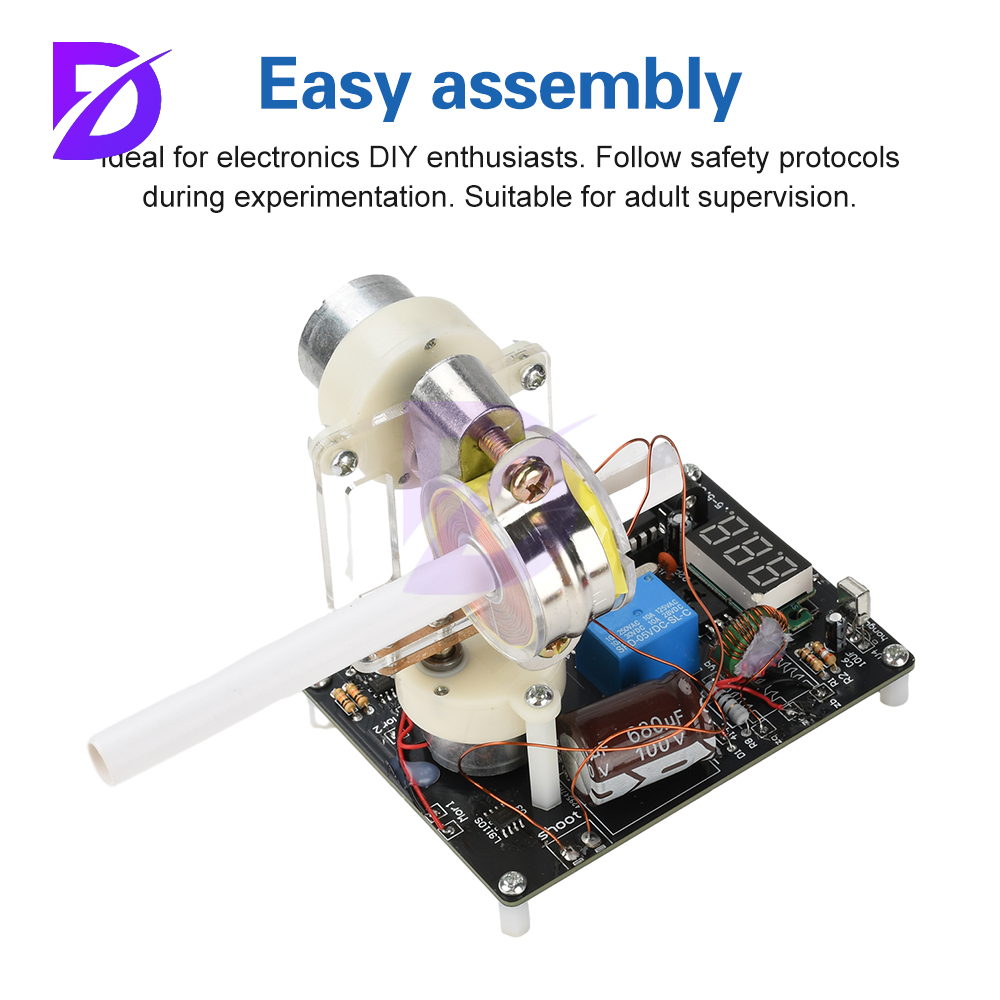DIY Electromagnetic Cannon Kit - Diy Electronics Projects For Adults review and price