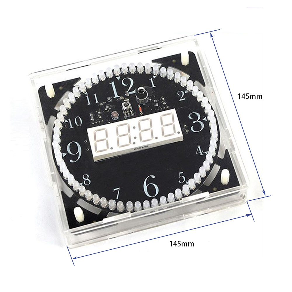 DIY electronic clock kit 14.5* - Diy Electronics Projects For Adults review and price