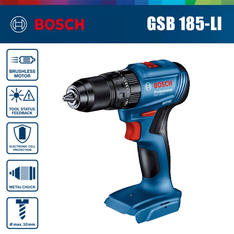 Bosch GSB 185-LI 18V Brushless - Bosch Drill Gsb 18V review and price