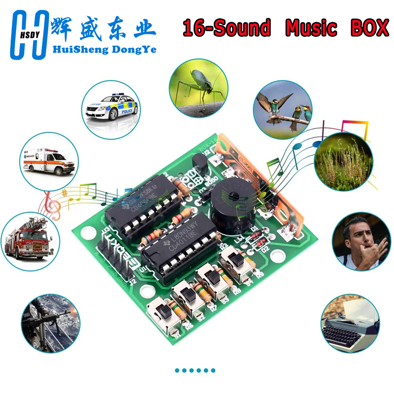 16 Music Sound Box BOX-16 Boar - Diy Audio Electronics Kit review and price