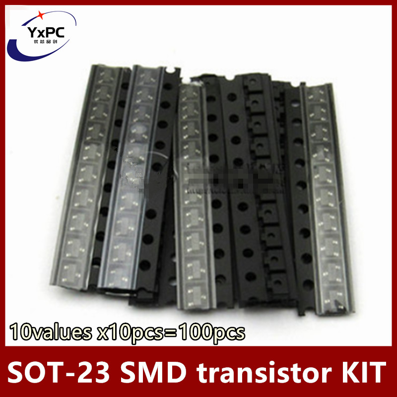10values x10pcs=100pcs SOT-23  - Mosfet Transistor Set review and price