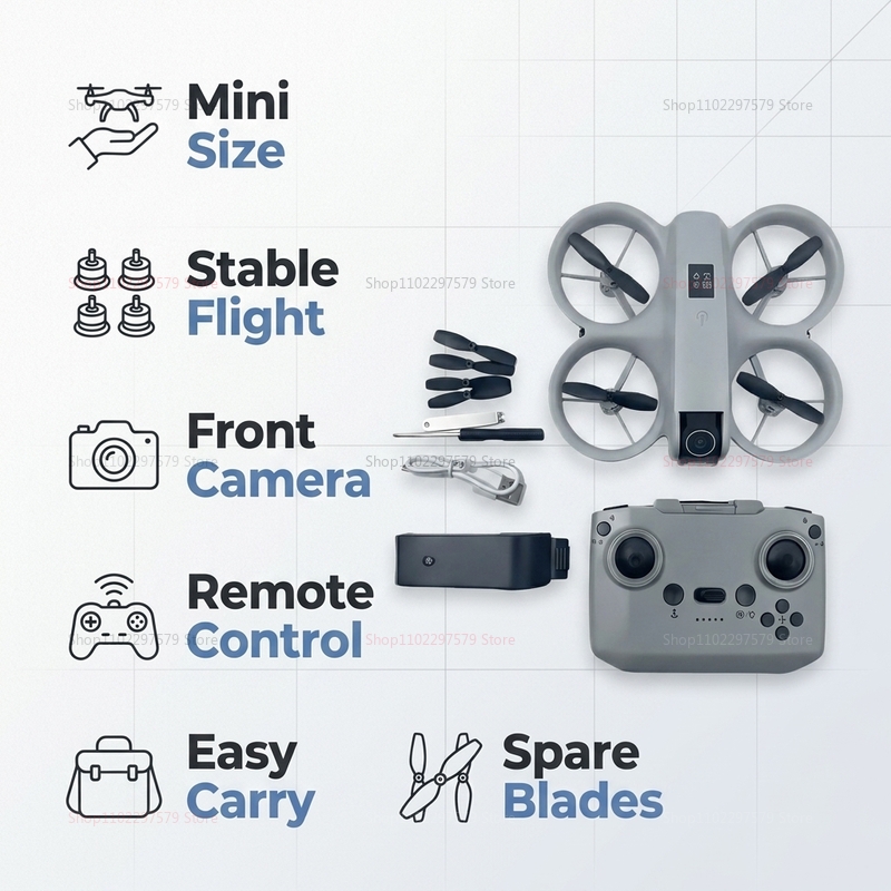 Mini Drone with 8K HD Camera F - Diy Drone Electronics Kit review and price