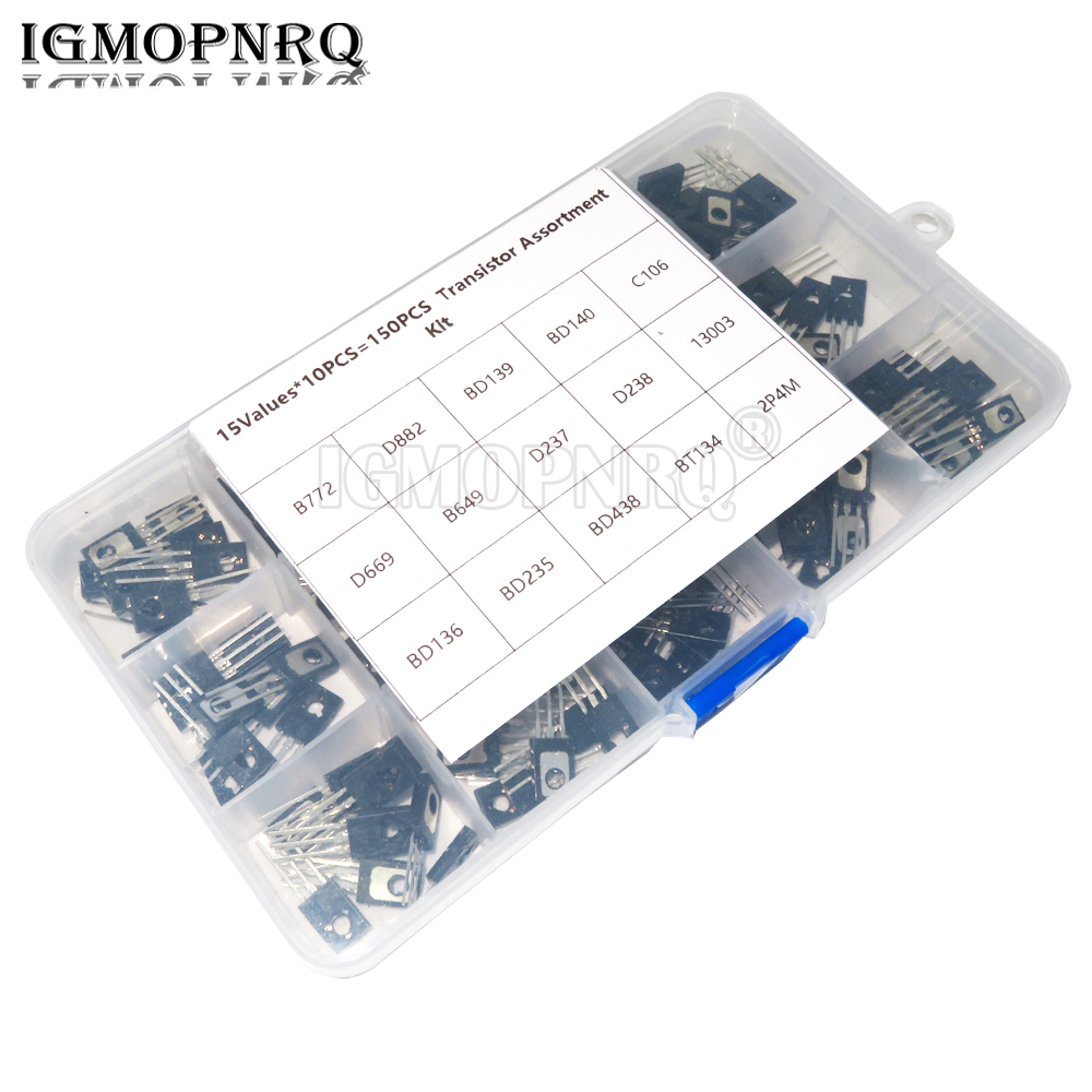 150PCS TO-126 Transistor Assor - Mosfet Transistor Set review and price