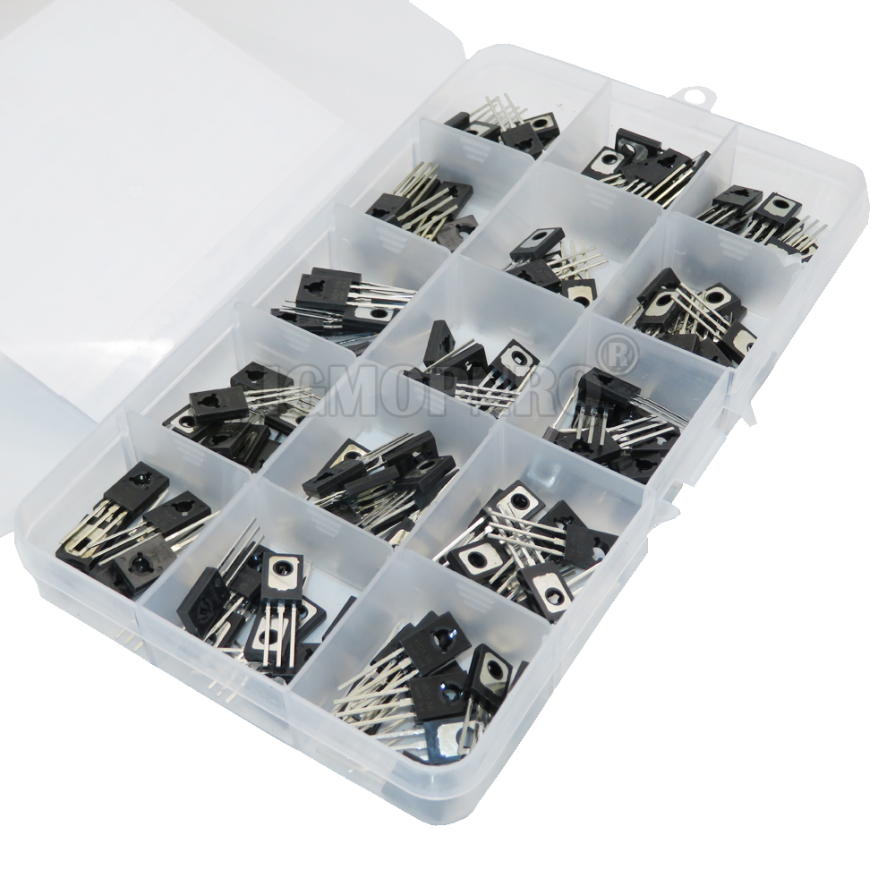 150PCS TO-126 Transistor Assor - Mosfet Transistor Set review and price