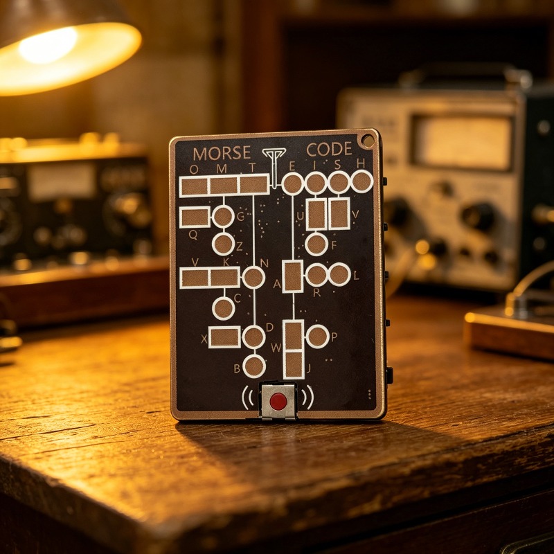 Morse Code Trainer Card Pro Le - Diy Electronics Projects For Adults review and price