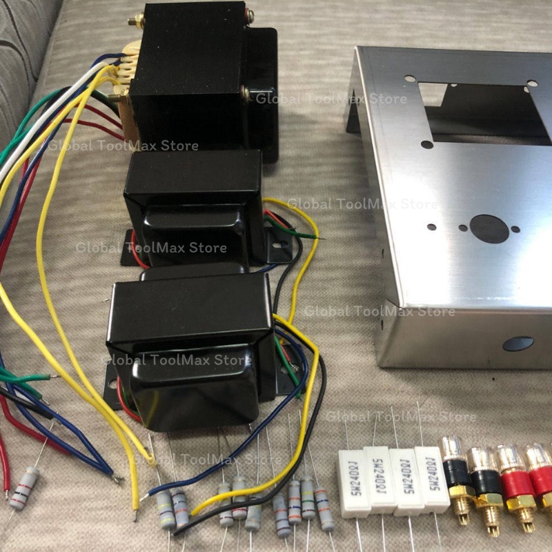 6P1 tube amplifier kit, finish - Diy Audio Electronics Kit review and price