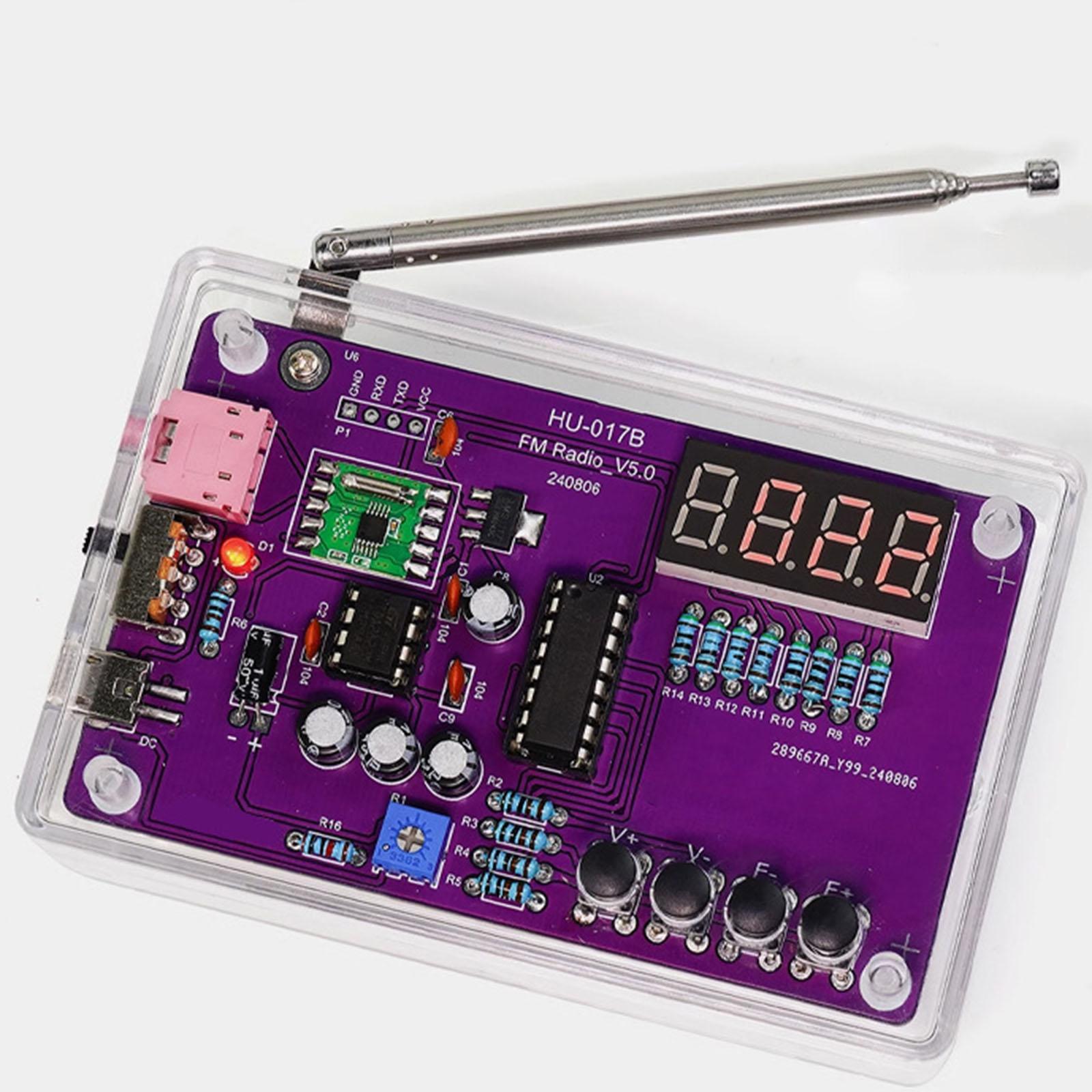 FM Radio Kit Electronic Solder - Diy Electronics Projects For Adults review and price