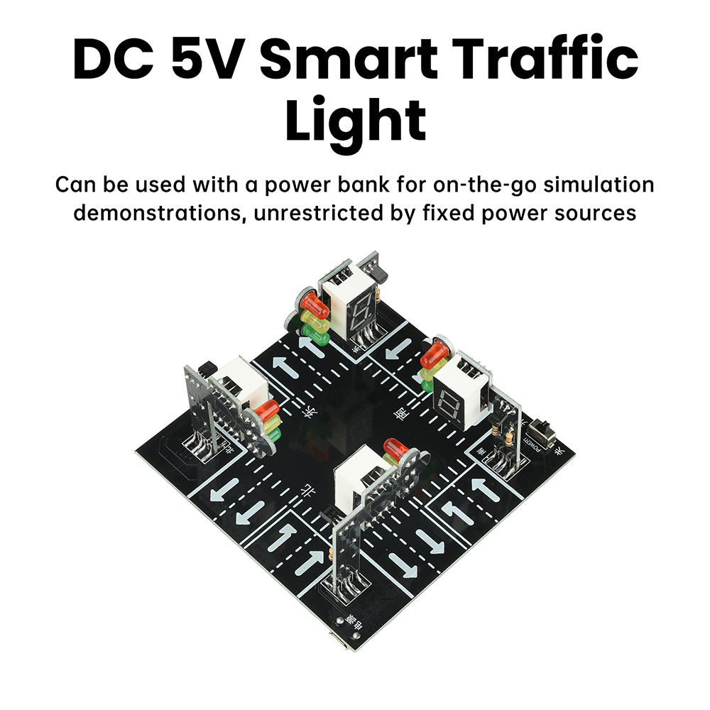Traffic Light Simulator Kit wi - Diy Electronics Projects For Adults review and price
