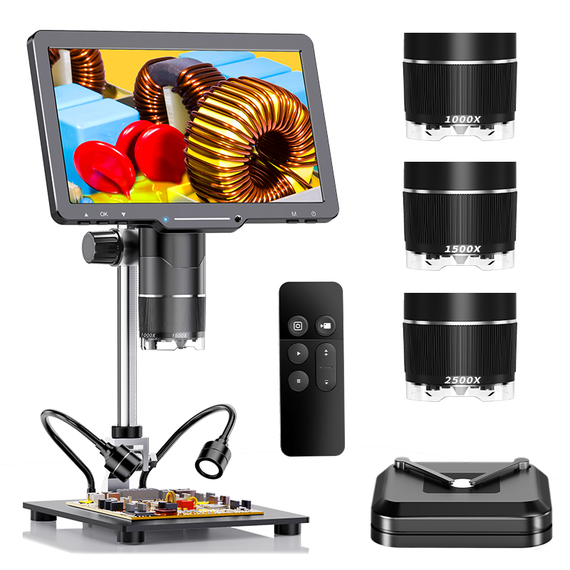 2500X HDMI Digital Microscope  - Diy Electronics Microscope review and price