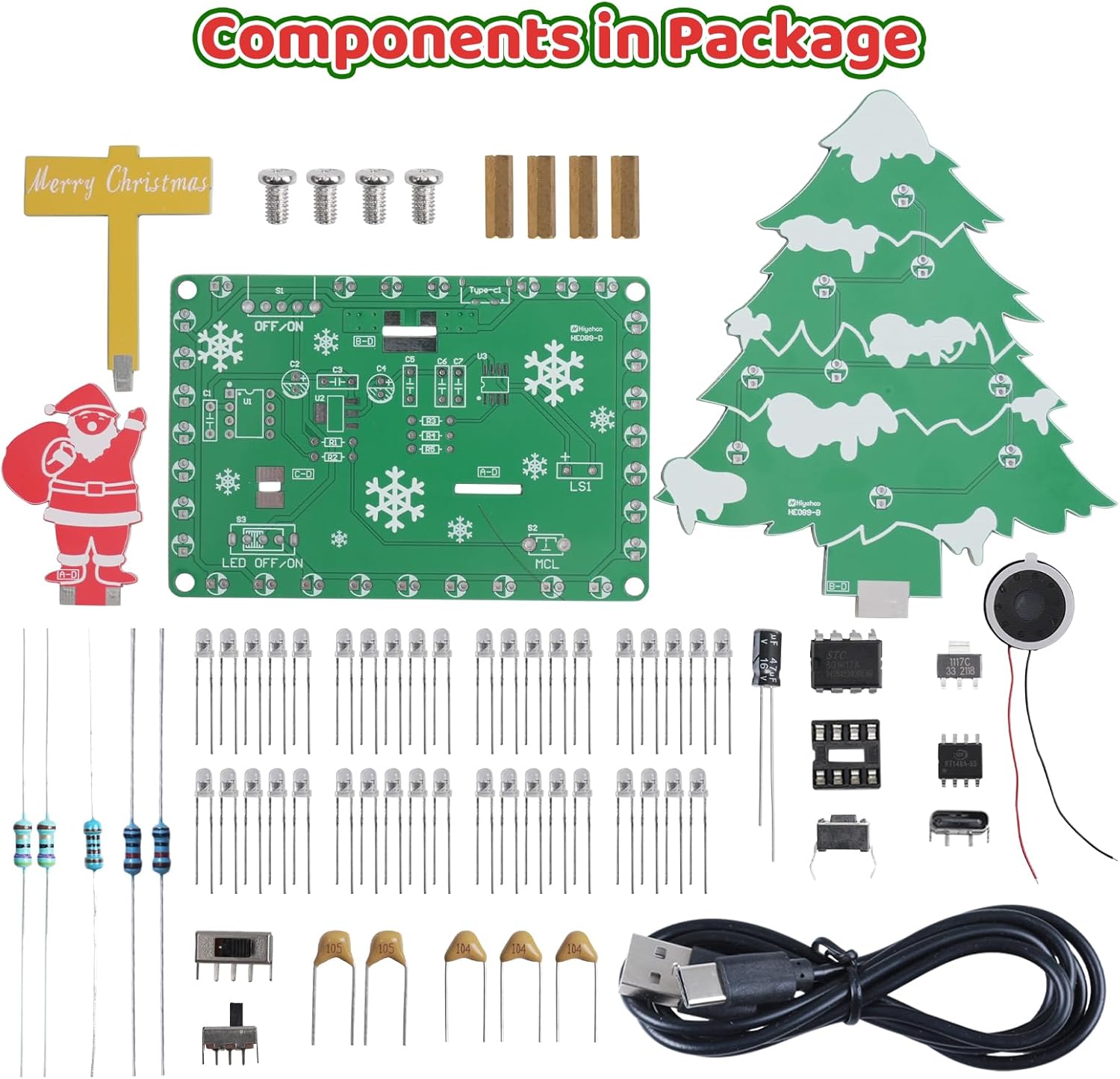 Musical Christmas Tree Solderi - Diy Electronics Projects For Adults review and price