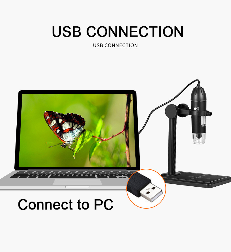 USB Digital Microscope 500X/10 - Diy Electronics Microscope review and price