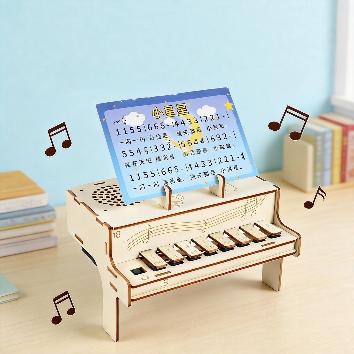 DIY Wooden Electronic Piano Mo - Diy Electronics For Beginners review and price