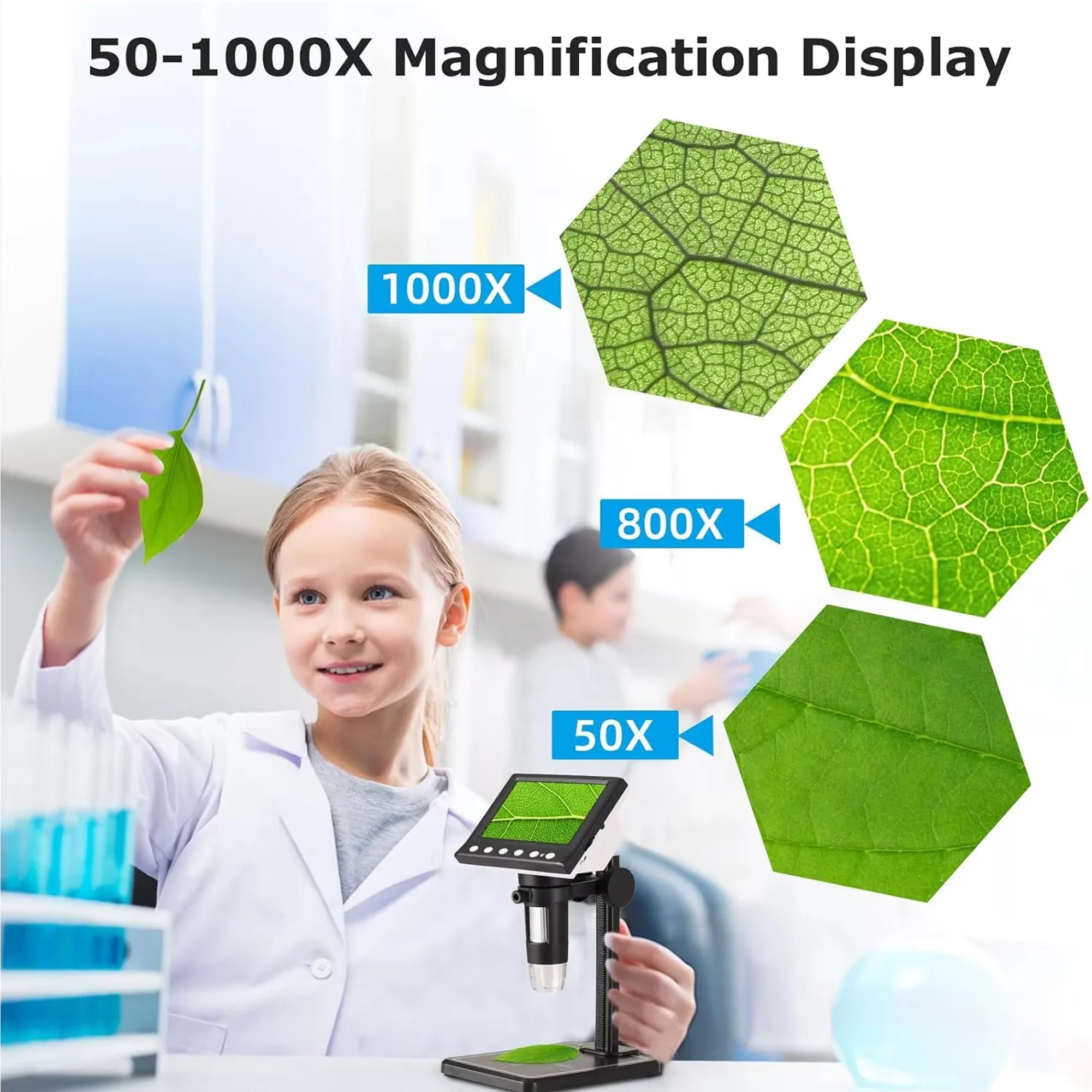 Inspection Microscope 1000x Ma - Diy Electronics Microscope review and price