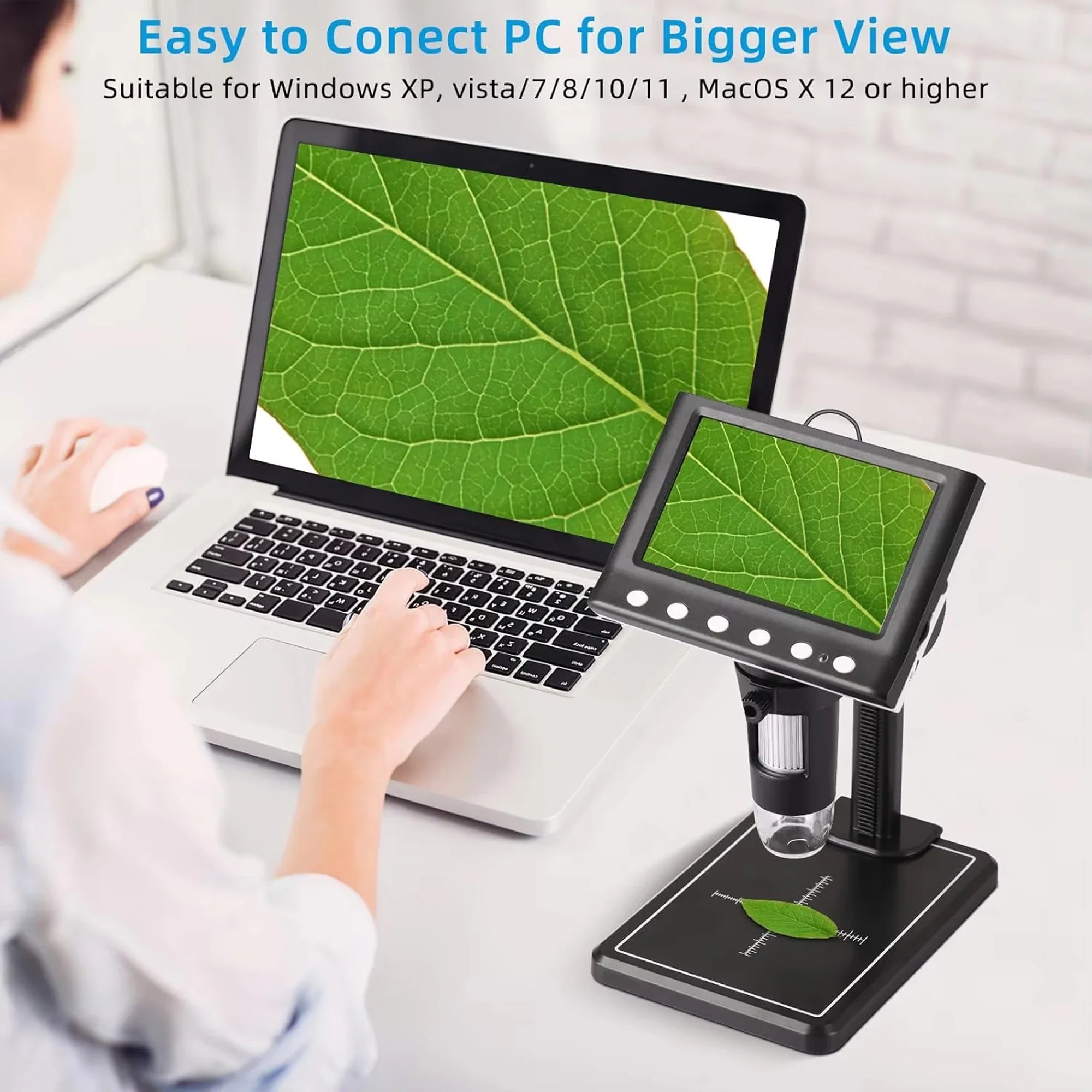 Inspection Microscope 1000x Ma - Diy Electronics Microscope review and price