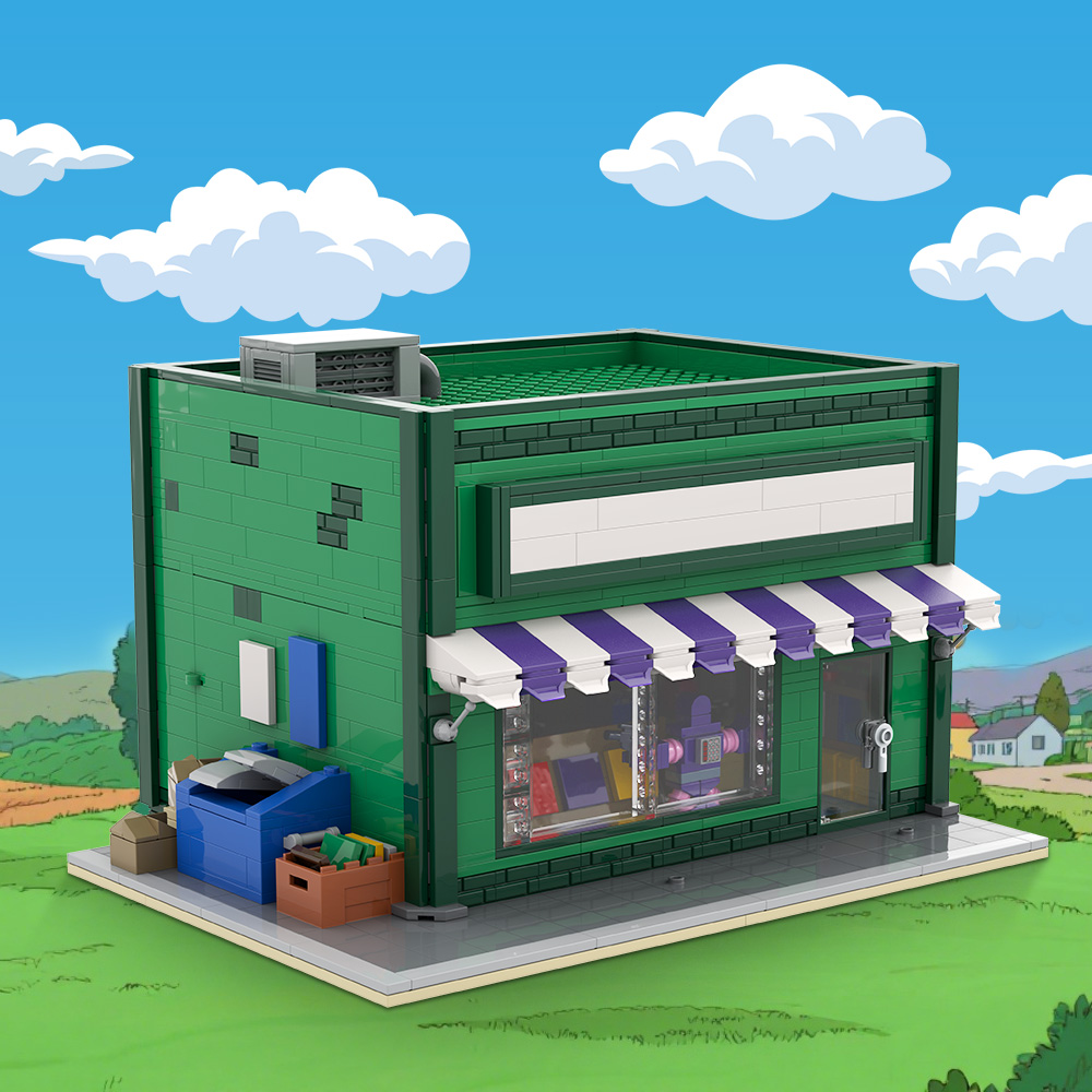 MOC Movie Street View The Andr - Diy Electronics Shop review and price
