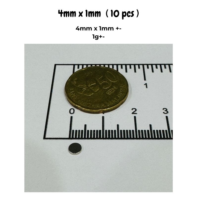 20/50pcs 4x1mm & 5x2mm Magnets - Diy Electronics For Beginners review and price