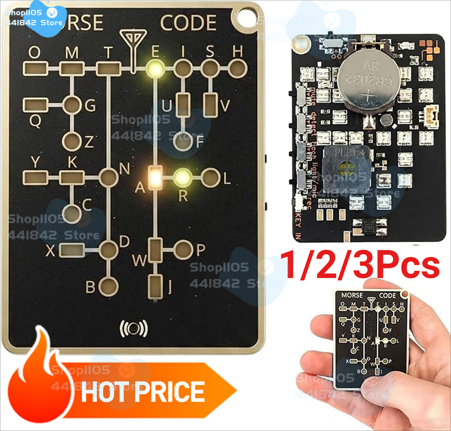 Morse Code Trainer Card Pro Le - Diy Electronics Projects For Adults review and price